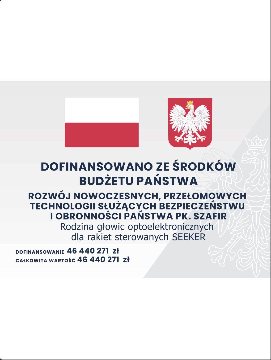 Metryczka i plakat seeker